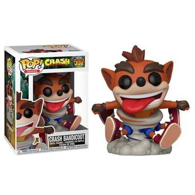 Фигурка Крэш Бандикут крутящийся (Crash Bandicoot Spinning) — Funko POP