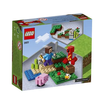 Игрушки Lego Minecraft Засада Крипера 21177: купить в интернет магазине |  Tgrad.kz