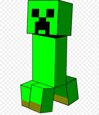 Крипер. Майнкрафт | Creeper minecraft, Clip art, Creepers