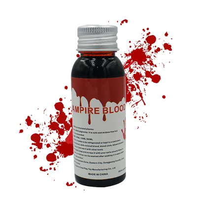 Искусственная кровь на Хэллоуин, 30/60 мл, искусственная кровь, выглядит  как настоящая, живопись крови на лице, искусственная кровь, макияж тела,  кровавые шрамы, косплей | AliExpress