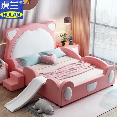 Детская мебель детская кровать для мальчиков принцесса мультяшная детская  простыня высотой 1,2 метров коробка для хранения кровать | AliExpress