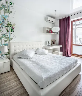 Как поставить кровать в маленькой спальне – советы и 25 фото кроватей в  небольшой спальне | Houzz Россия