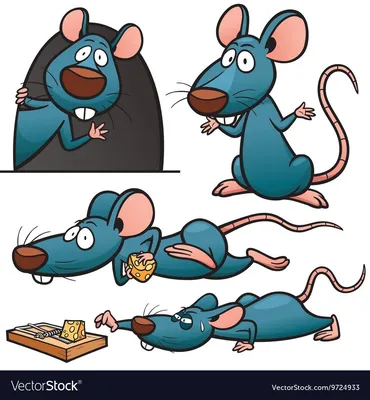 Крысы и мышки | Милые рисунки, Африканские картины, Рисунки животных