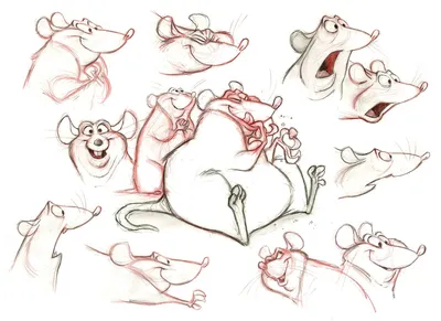 Симпатичная мультяшная крыса Иллюстрация вектора - иллюстрации  насчитывающей длиной, тварь: 164571056