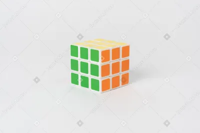 Кубик Рубика с азбукой Брайля для слепых