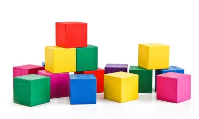 Кубики цветные купить - Интернет-магазин развивающих игрушек в Минске