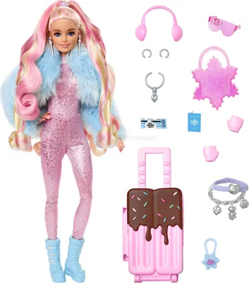 Кукла Barbie Экстра в розовой куртке (id 86883182), купить в Казахстане,  цена на Satu.kz