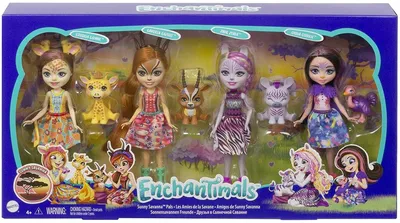 Мини-кукла enchantimals \"Надди Нарвалли\" с питомцем (15 см) - Магазин  игрушек - Фантастик