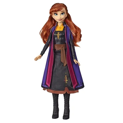 Купить кукла Холодное Сердце 2 Анна в сверкающем платье Hasbro Disney  Princess E6952/E7001, цены на Мегамаркет