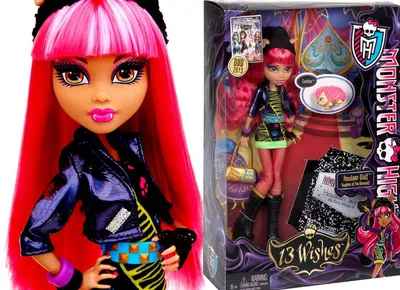 Кукла Monster High Джиджи Грант серии 13 желаний (BBK06-1) цены в Киеве и  Украине - купить в магазине Brain: компьютеры и гаджеты