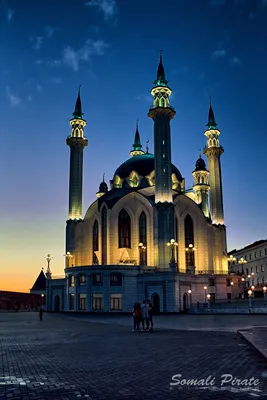 Мечеть Кул-Шариф в лучах заката | Фотопроект Локальные святыни