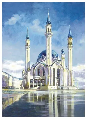 Кул Шариф - главная мечеть Казани в казанском кремле