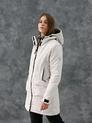 Женская мембранная куртка-парка 8848 Altitude Passion blanc купить в  интернет-магазине Five-sport.ru
