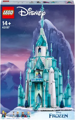 Конструктор LEGO Disney Princess Ледяной замок 43197 купить по цене 17699 ₽  в интернет-магазине Детский мир