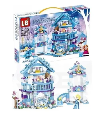 Lego Disney Princess 41148 Волшебный замок Эльзы - «Лего Холодное сердце  Волшебный ледяной замок Эльзы и Анны - лучший подарок на Новый год и День  рождения для девочки. О всех нюансах набора