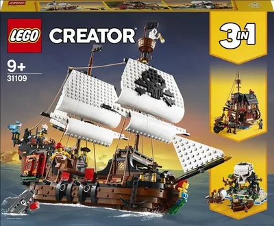 31109 LEGO® Creator Пиратский корабль цена | pigu.lt