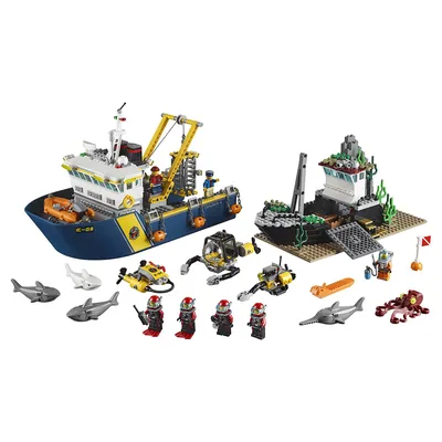 60095 LEGO Корабль исследователей морских глубин CITY (Сити) Лего - Купить,  описание, отзывы, обзоры