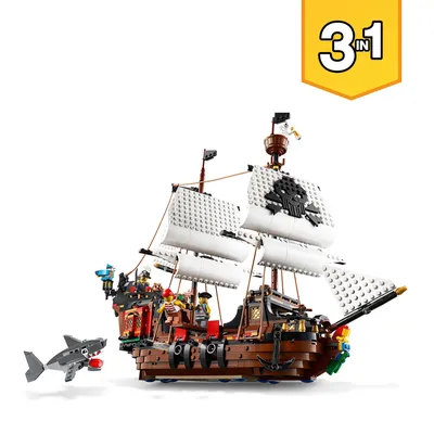 Конструктор LEGO® Creator Пиратский корабль 31109 - Krauta.ee