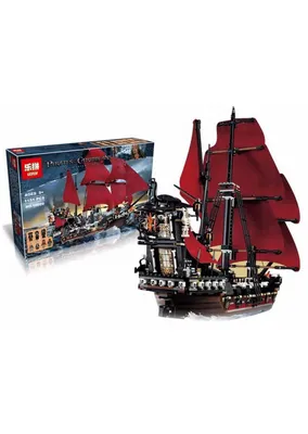 Пиратский корабль из LEGO! | sorvigolova
