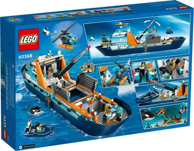 LEGO City: Корабль исследователей арктики 60368 - купить по выгодной цене |  Интернет-магазин «Vsetovary.kz»
