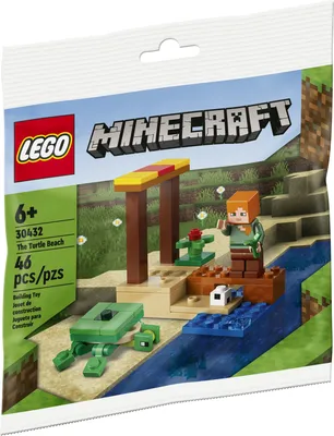 LEGO Minecraft The Turtle Beach 30432 - Walmart.com