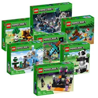 LEGO Minecraft The Crafting Box 4.0 21249 Building Toy Set, Custom-Build  Playset Featuring Classic Bricks, Figures and Game Accessories, Model  Guides Spark Creativity for 8 Year Old Kids - Walmart.com