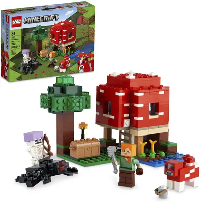 LEGO Minecraft The Panda Haven Toy House with Animals 21245 - Walmart.com