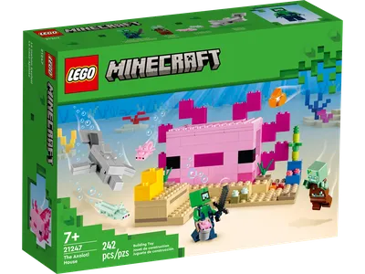 Early look at LEGO Minecraft 21246 The Deep Dark Battle