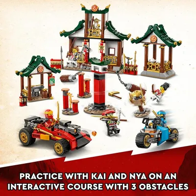 LEGO Ninjago Forbidden Spinjitzu Combo Pack (with weapons) - Lloyd Zane Jay  Nya Cole Kai (FSCombo6Pack)