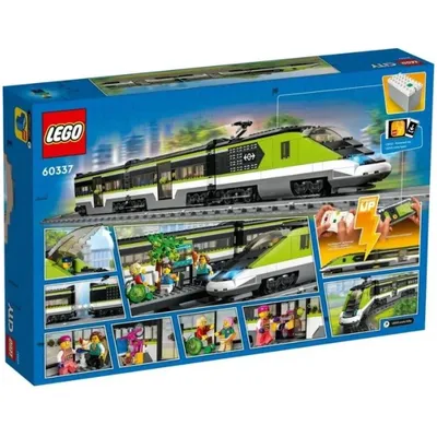 Обзор от покупателя на Конструктор LEGO® City Trains 60197 Пассажирский  поезд — интернет-магазин ОНЛАЙН ТРЕЙД.РУ