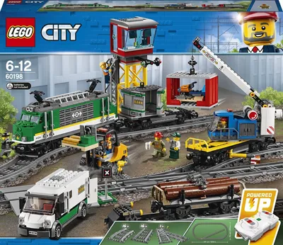 LEGO: Товарный поезд CITY 60336: заказать конструктор из серии LEGO City по  доступной цене в Алматы, Астане, Казахстане | Интернет-магазин Meloman