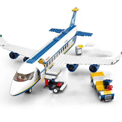 Городские блоки для самолета Лего, наборы моделей самолетов, самолетов,  совместимые блоки, игрушки для детей | AliExpress