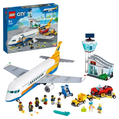 Отзывы о конструктор LEGO City Airport 60262 Пассажирский самолёт - отзывы  покупателей на Мегамаркет | конструкторы LEGO 60262 - 100026632061