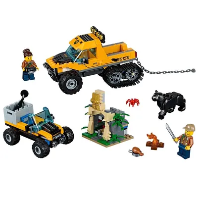 LEGO® City - База исследователей джунглей - YouTube