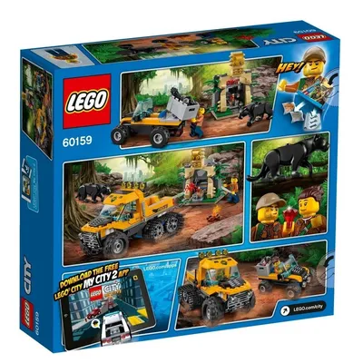 Обзор от покупателя на Конструктор LEGO® City 60159 Миссия \"Исследование  джунглей\" — интернет-магазин ОНЛАЙН ТРЕЙД.РУ