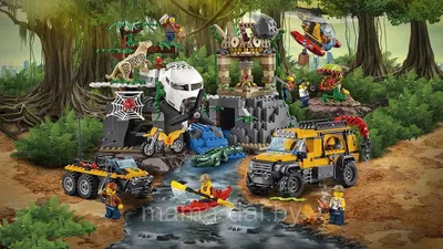 Конструктор LEGO CITY Миссия \"Исследование джунглей\" (60159) – купить в  Киеве | цена и отзывы в MOYO