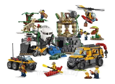Lego City. Джунгли: набор для начинающих от Lego , 60157 - купить в  интернет-магазине ToyWay.Ru