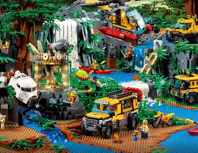 Lego City Джунгли: Передвижная лаборатория в джунглях 60160 (ID#938087747),  цена: 3449 ₴, купить на Prom.ua