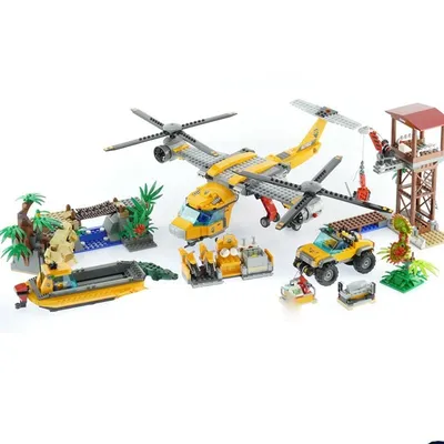 Lego city джунгли: база исследователей джунглей 60161, цена 2450 грн -  купить Головоломки и конструкторы новые - Клумба