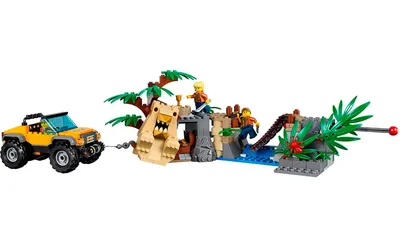 Купить Lego 60162 City Вертолёт для доставки грузов в джунгли