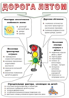 Безопасные каникулы — Детский сад \"Светлячок\" с. Хову-Аксы