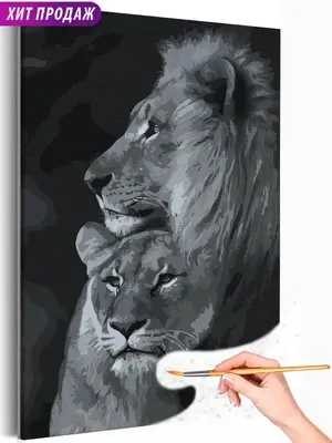 Лев и львица прикол - 97 фото