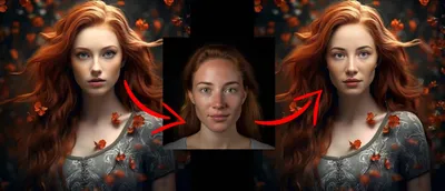 Замена лица на фото с помощью нейросети - Миджорней на русском