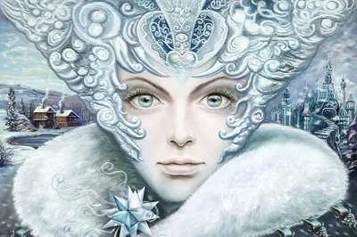 Лицо снежной королевы рисунок - 44 фото