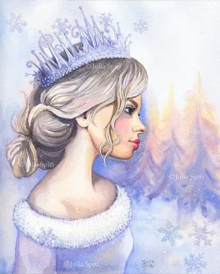 Лицо снежной королевы рисунок - 44 фото