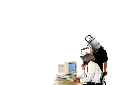 люди, работающие в офисе за компьютером Стоковое Фото - изображение  насчитывающей сотрудник, черный: 215772792