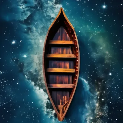 деревянная лодка плывет по воде, картинка гребная лодка, лодка, гребля фон  картинки и Фото для бесплатной загрузки