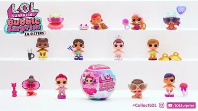 3/5/10/15/20pcs LOL Surprise Dolls Lil Sisters Original toys - Color Change  | eBay