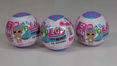 LOL. Surprise Glitter Color Change Lil Sisters Mini Pop | Thimble Toys