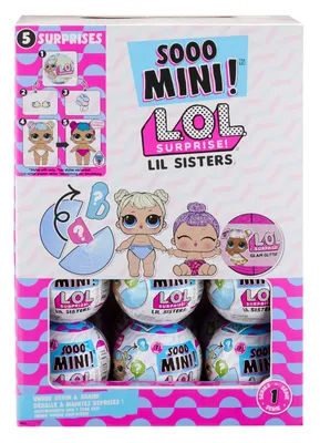 Sooo Mini! L.O.L. Surprise! Lil Sisters Mini L.O.L. Surprise! Balls  Assortment